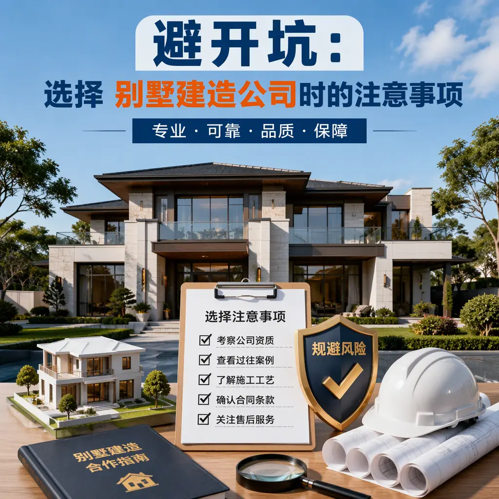 避开坑：选择 德江 别墅建造公司时的注意事项