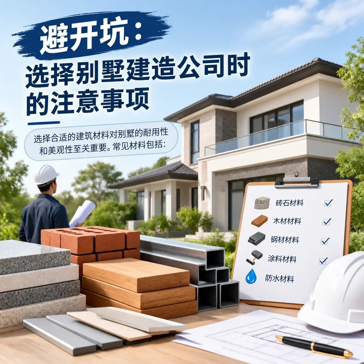 避开坑：选择 德江 别墅建造公司时的注意事项