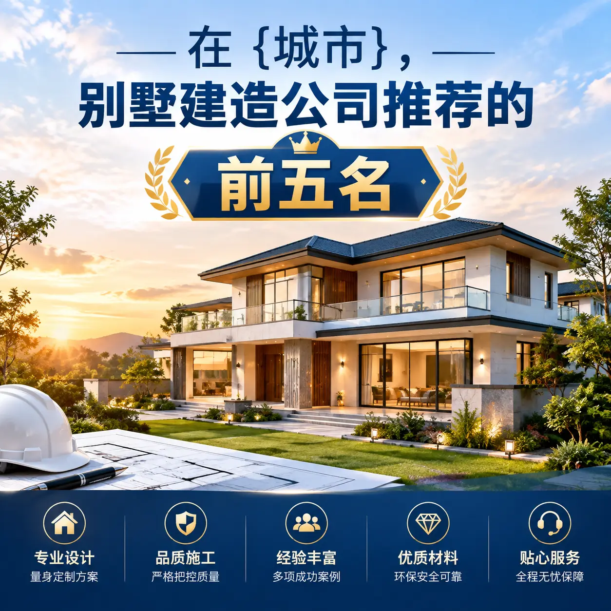 在 德江，别墅建造公司推荐的前五名