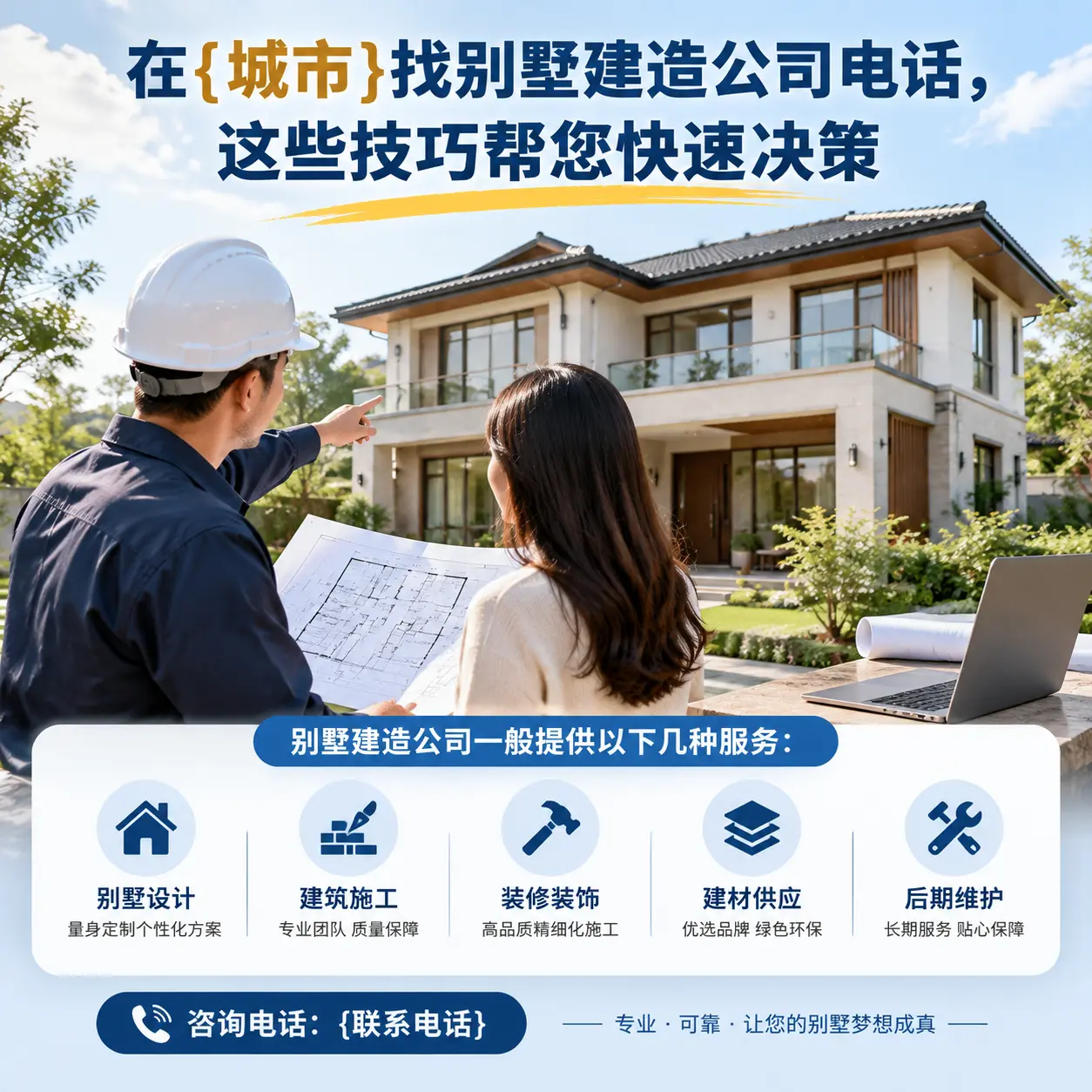 在德江找别墅建造公司电话,这些技巧帮您快速决策