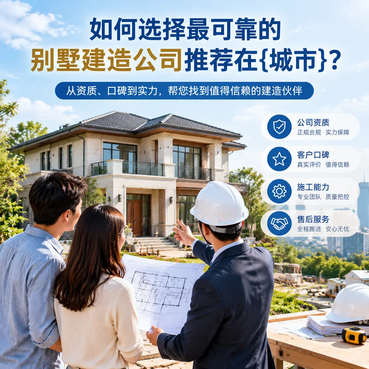 如何选择最可靠的别墅建造公司推荐在德江?