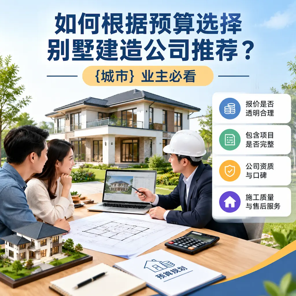 如何根据预算选择别墅建造公司推荐? 德江 业主必看