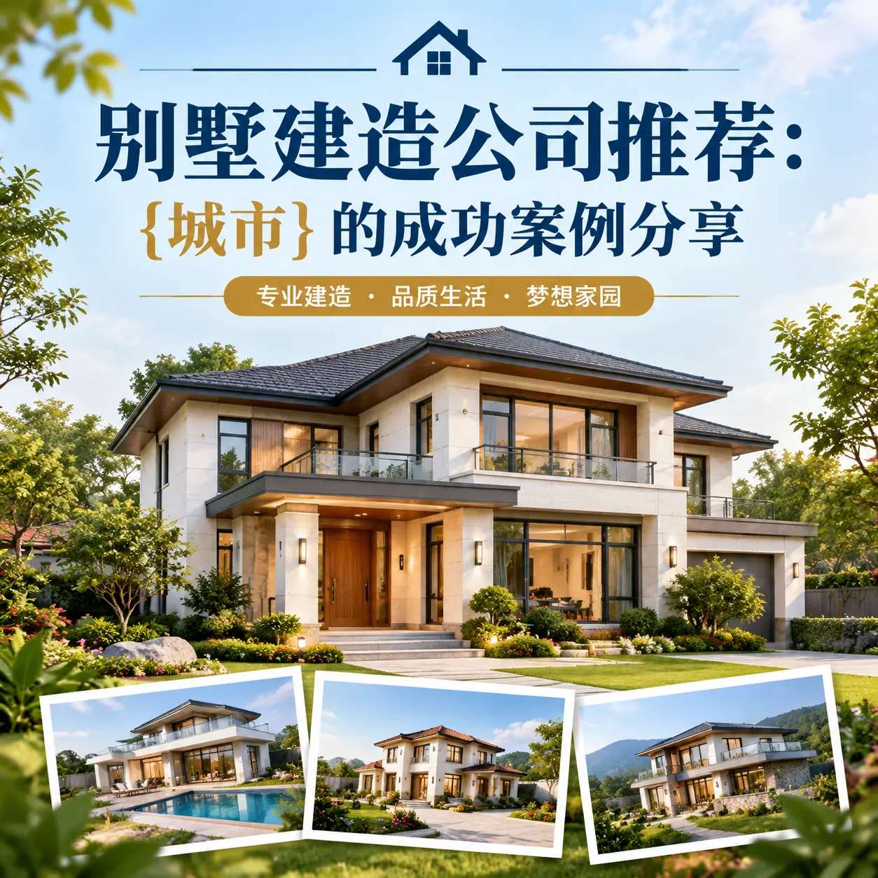 别墅建造公司推荐: 德江 的成功案例分享