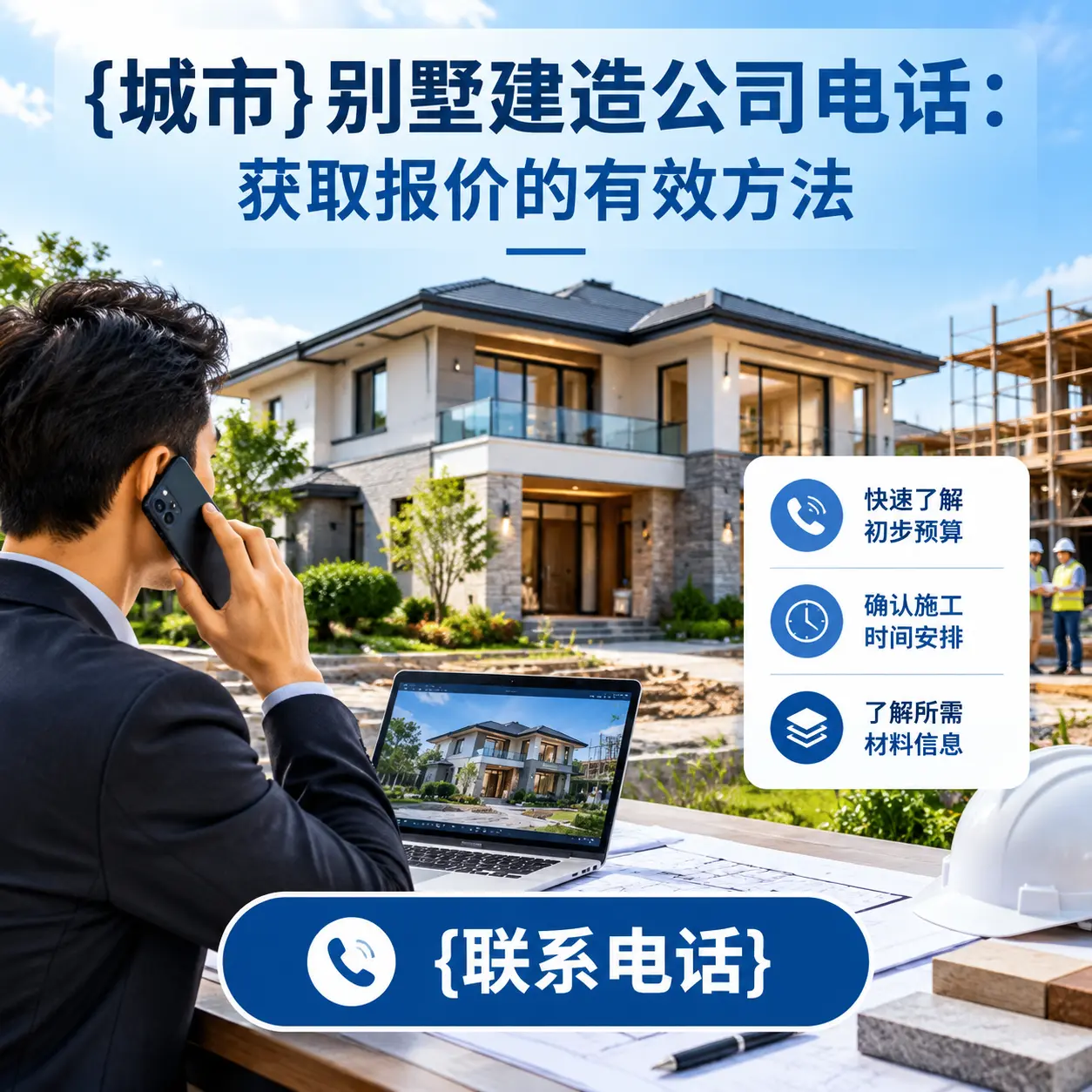 德江别墅建造公司电话:获取报价的有效方法