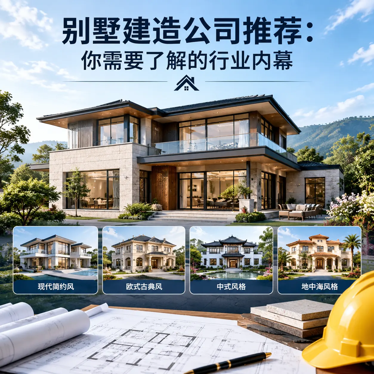 德江 别墅建造公司推荐:你需要了解的行业内幕
